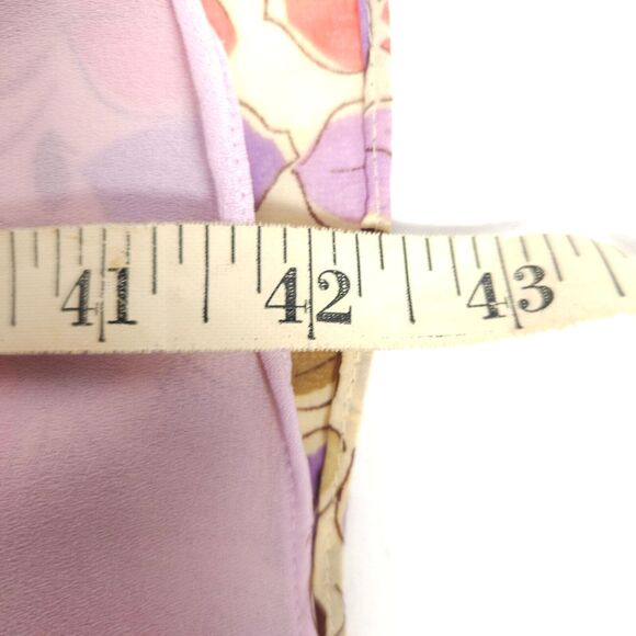 Studio 1 Womens Size 14 Colorful Sleeveless Floral Dress W/ Purple Blazer Jacket - Picture 8 of 13